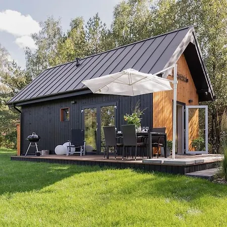 Slusarnia-Domek Z Sauna Nad Jeziorem, Kaszuby Zuromino Exterior photo