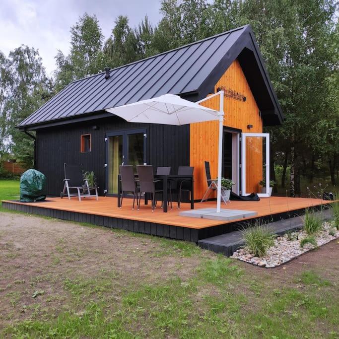 Slusarnia-domek Z Sauna Nad Jeziorem, Kaszuby Holiday home *